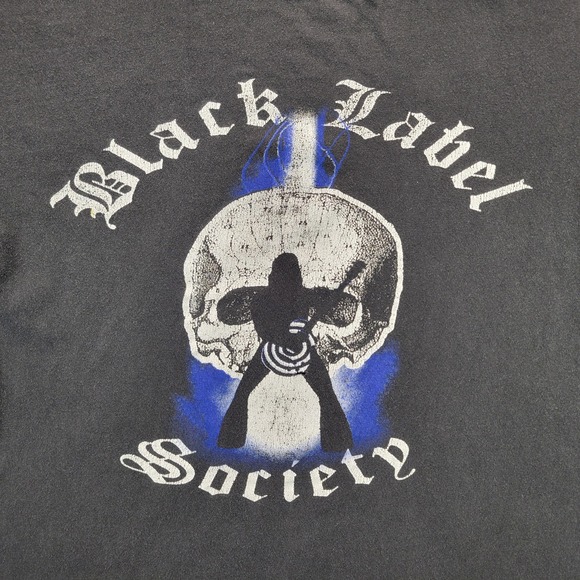 Zakk Wylde Black Label Society T-Shirt Size Small‎ Metal Rock Fade - Picture 2 of 8